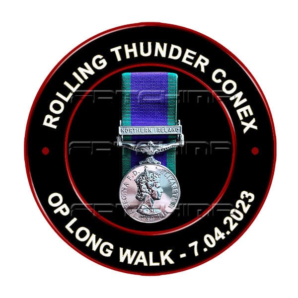 ROLLING THUNDER Windsor to London Good Friday Patch (PRE ORDER)