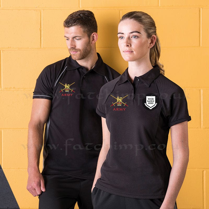 British Army UNITS Special Edition Performance Polo Shirt (Male and Female Fit)