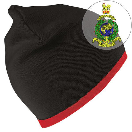 Beanie Hat - Royal Marines Commando Embroidered Beanie