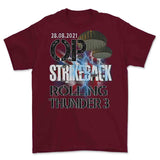 Rolling Thunder OP Strike Back Riders Front Print T-Shirt