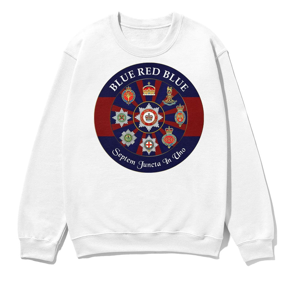 GUARDS BRB Seven Joined in One Front Printed Sweater