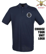 BRITISH ARMY UNITS Regimental Embroidered Polo Shirt