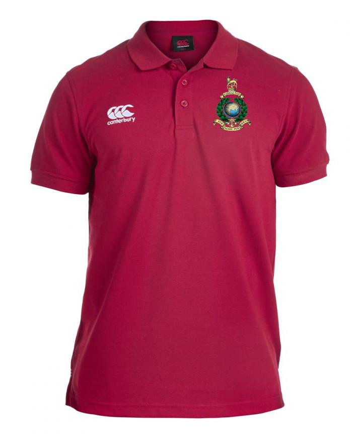 Canterbury Polo Shirt - Royal Marines Canterbury Pique Polo Shirt