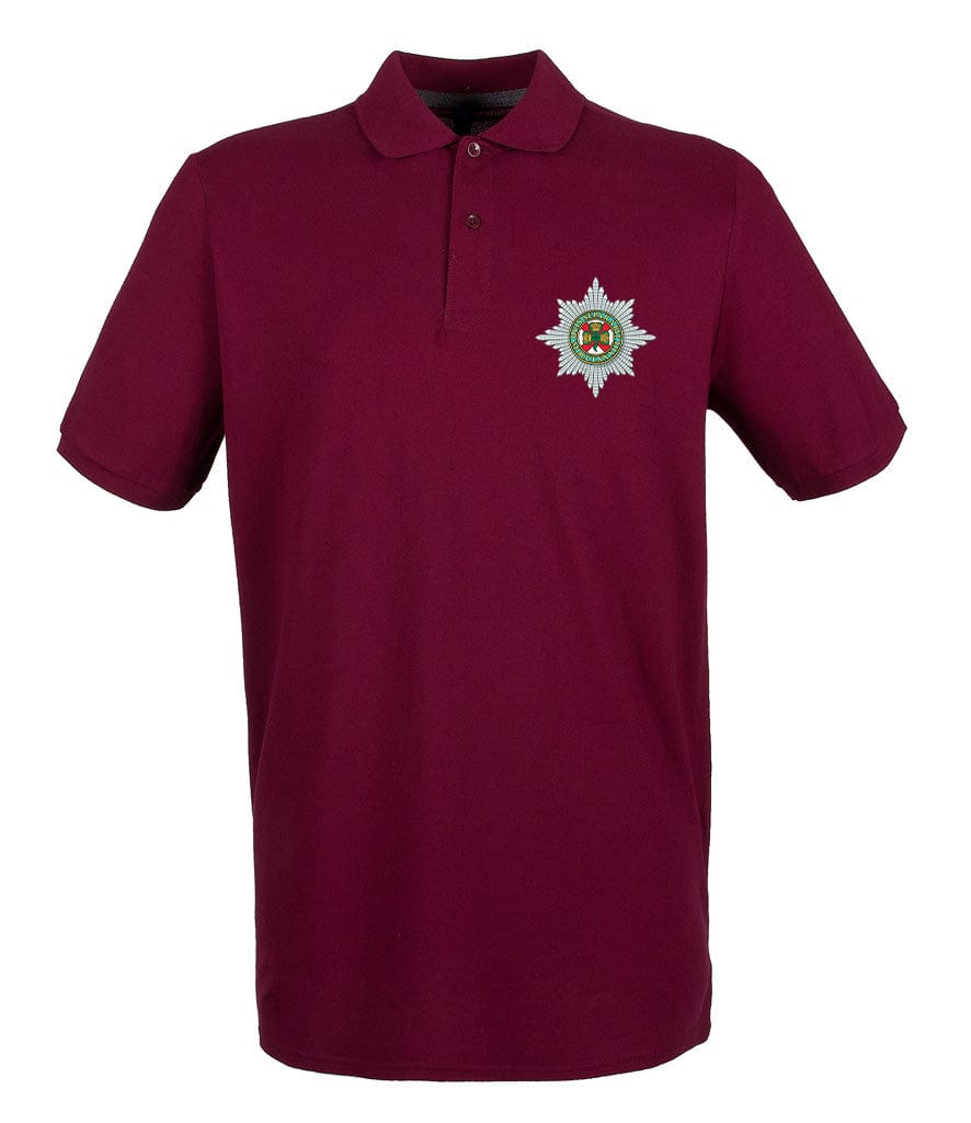 POLO Shirt - The Irish Guards Embroidered Pique Polo Shirt