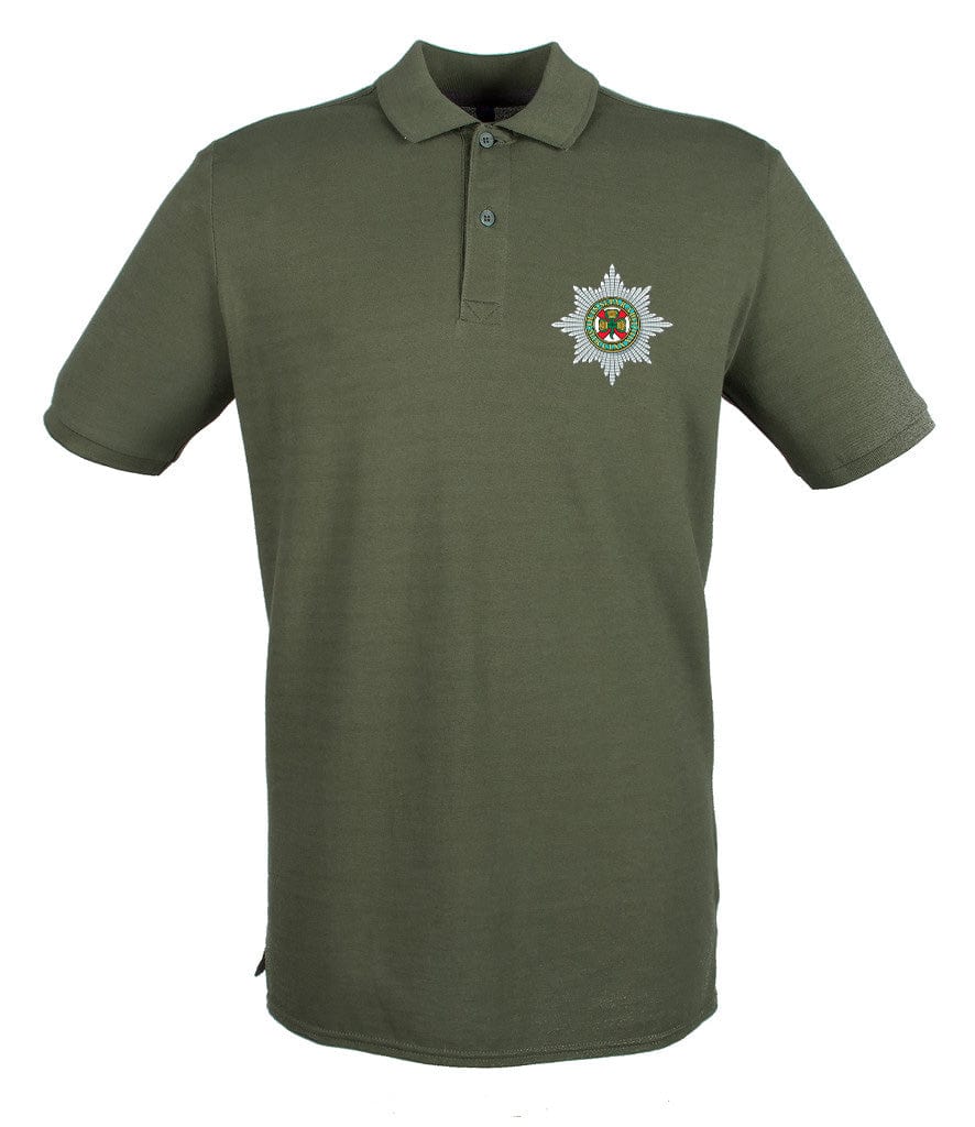 POLO Shirt - The Irish Guards Embroidered Pique Polo Shirt