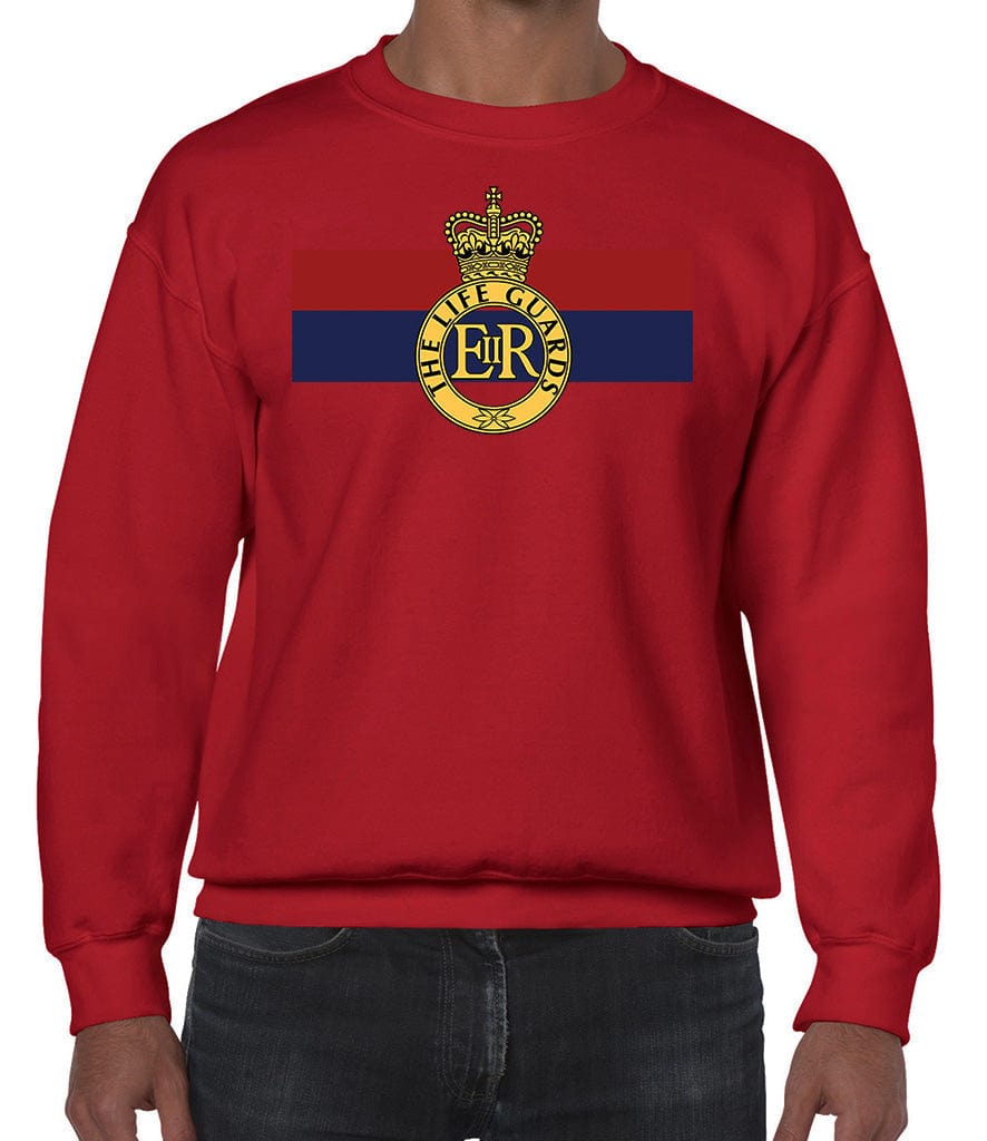 Life Guards Cap Badge Front Printed Sweater