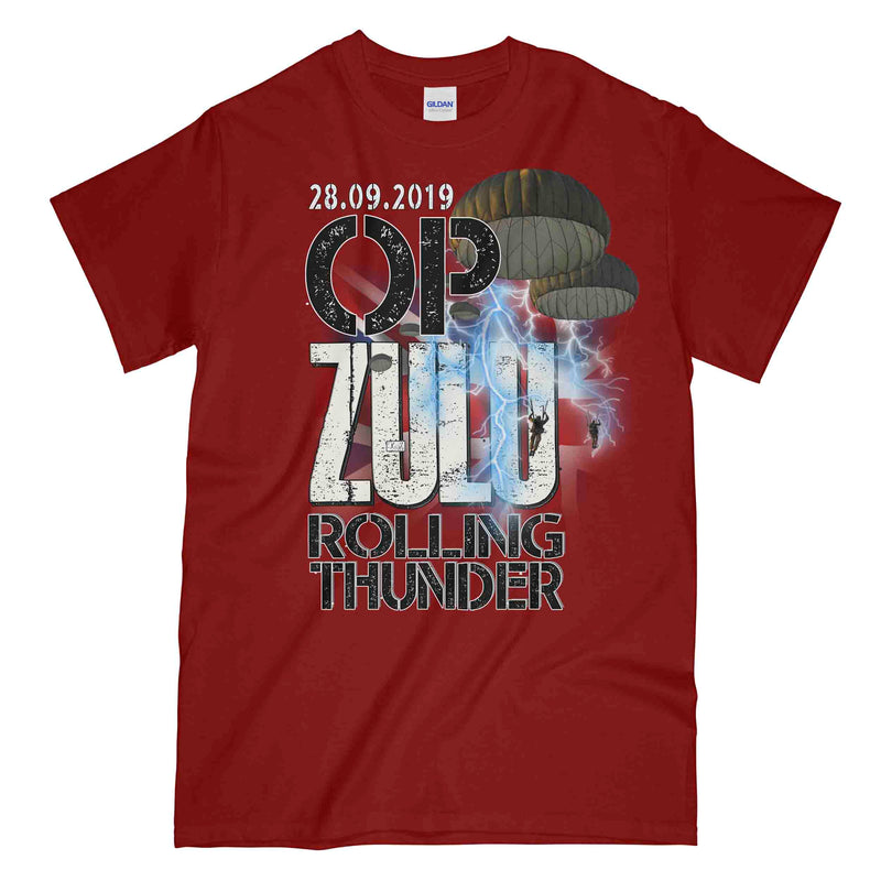 OP Zulu Rolling Thunder Printed T-Shirt