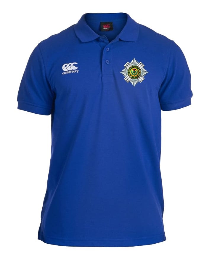 POLO Shirt - The Scots Guards Canterbury Pique Polo Shirt