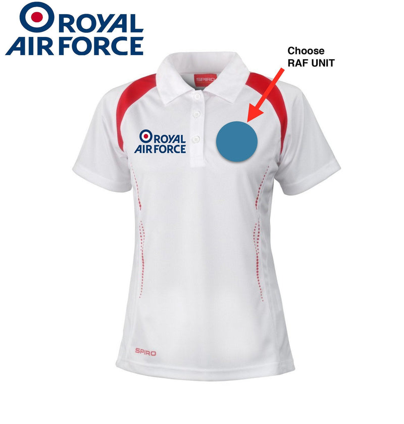 Polo Shirts - RAF Squadron's Performance Polo Shirt 'Build Your Own Shirt'