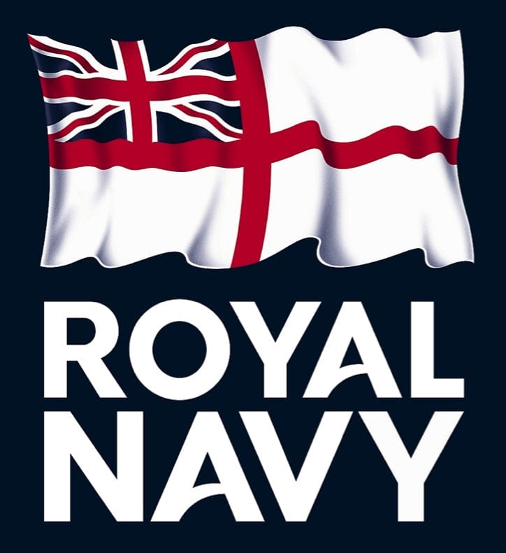 Polo Shirts - 'Royal Navy' Army V Navy Men's Performance Polo Shirt 2018