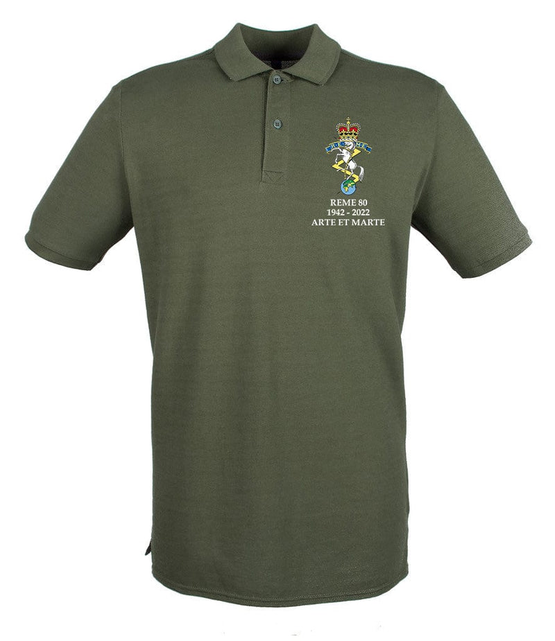 REME 80 Year Anniversary Embroidered Polo Shirt