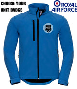 ROYAL AIR FORCE UNITS Embroidered 3 Layer Softshell Jacket