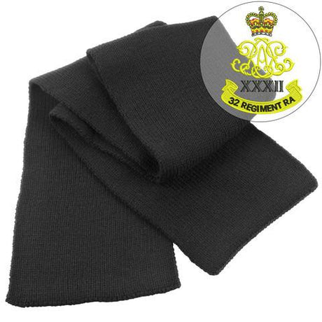Scarf - 32nd Regiment Royal Artillery Heavy Knit Scarf