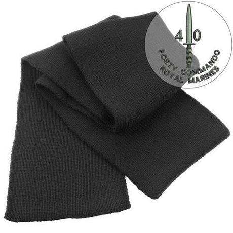 Scarf - 40 Commando Heavy Knit Scarf