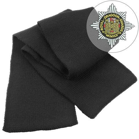 Scarf - Royal Dragoon Guards Heavy Knit Scarf