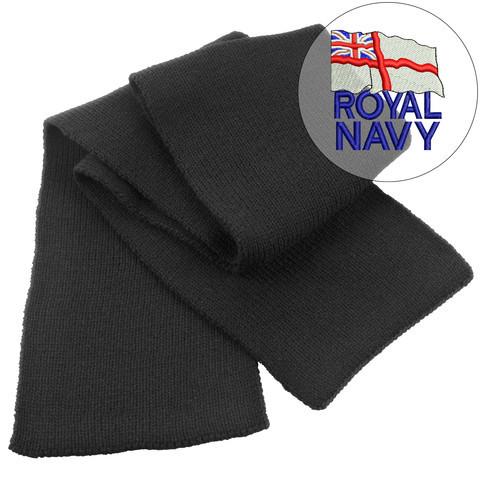 Scarf - Royal Navy Heavy Knit Scarf