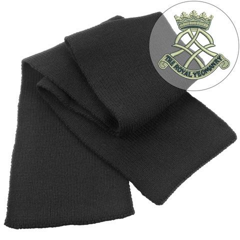Scarf - Royal Yeomanry Heavy Knit Scarf