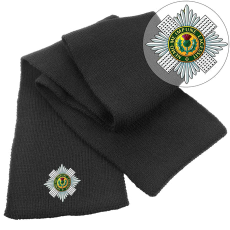 Scarf - The Scots Guards Heavy Knit Scarf