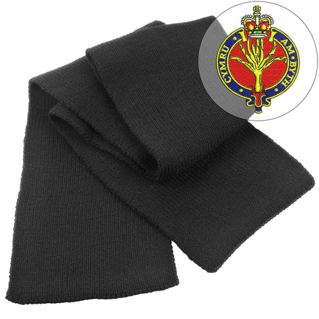 Scarf - Welsh Guards Heavy Knit Scarf