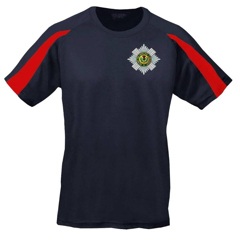 Sports T-Shirt - The Scots Guards Embroidered BRB Sports T-Shirt