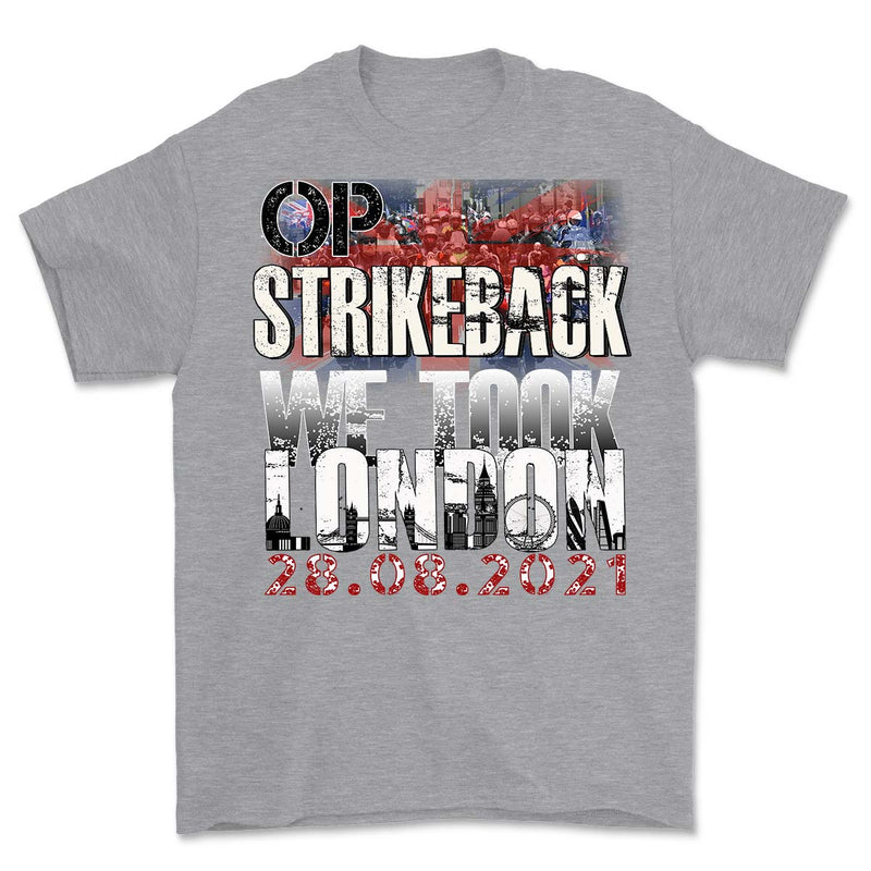 We Took London - OP Strike Back Rolling Thunder 3 Front Print T-Shirt