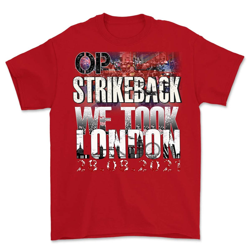 We Took London - OP Strike Back Rolling Thunder 3 Front Print T-Shirt