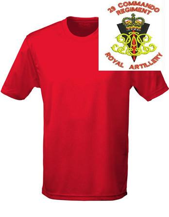 T-Shirts - 29 Commando Royal Artillery Sports T-Shirt
