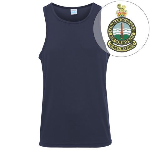 T-Shirts - 3 Commando Brigade Air Squadron Embroidered Sports Vest