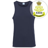 T-Shirts - 32nd Regiment Royal Artillery Embroidered Sports Vest