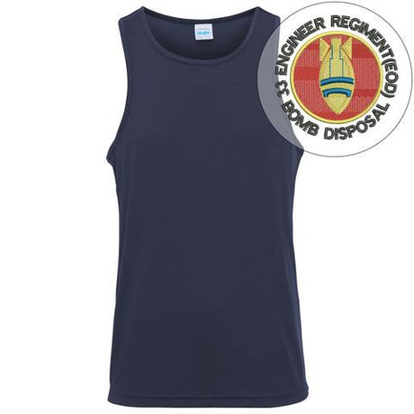 T-Shirts - 33 Engineers Bomb Disposal Embroidered Sports Vest