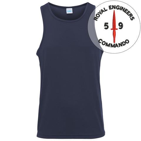 T-Shirts - 59 Commando Embroidered Sports Vest