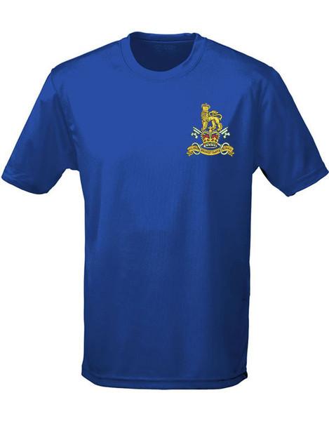 T-Shirts - Military Provost Guard Service Embroidered Sports T-Shirt