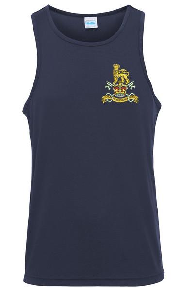 T-Shirts - Military Provost Guard Service Embroidered Sports Vest