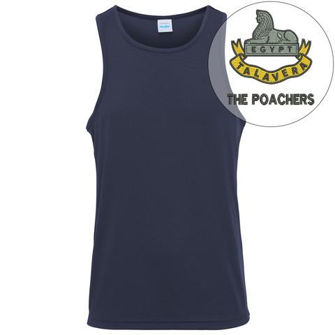 T-Shirts - Royal Anglian 2nd Battalion 'The Poachers' Embroidered Sports Vest