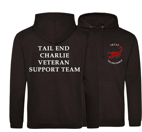 TAIL END CHARLIE Support Ops Double Side Printed Hoodie
