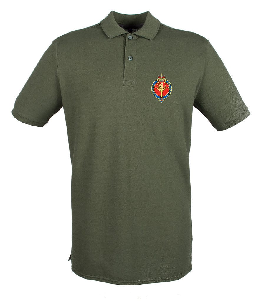 The Welsh Guards Embroidered Pique Polo Shirt